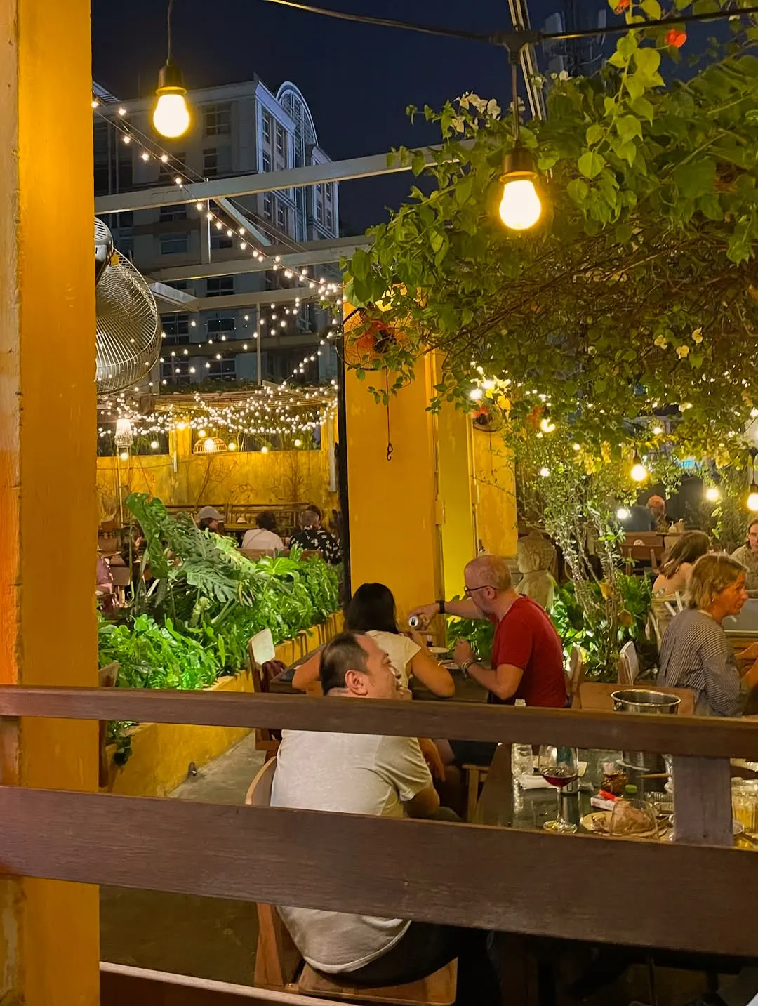 A table of Vietnamese dishes at Secret Garden